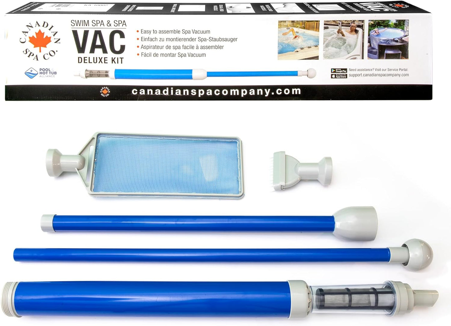 Deluxe Spa Vacuum Kit