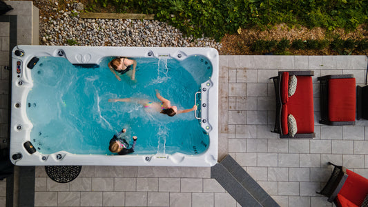 13ft St Lawrence Swim Spa 15HP-Jet 3-Person