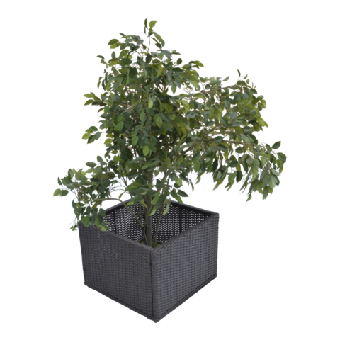 Canadian Spa Company_KF-10027_Straight Planter_Square Surround Furniture_Hot Tubs