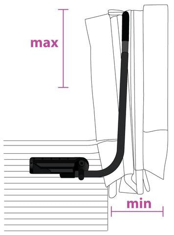 Canadian Spa Company_KA-10027_Cover Lifter - Top Mount_ Fits spas up to 240cm / 96”_ Mounts directly to the spa cabinet_Hot Tubs