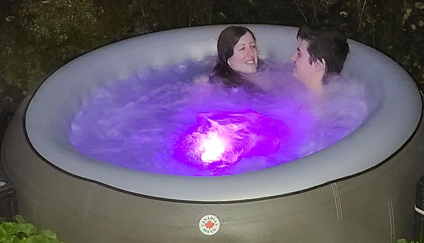 2024 Grand Rapids Inflatable 110-Jet - 3 Speed - 4-Person Hot Tub with LED Light