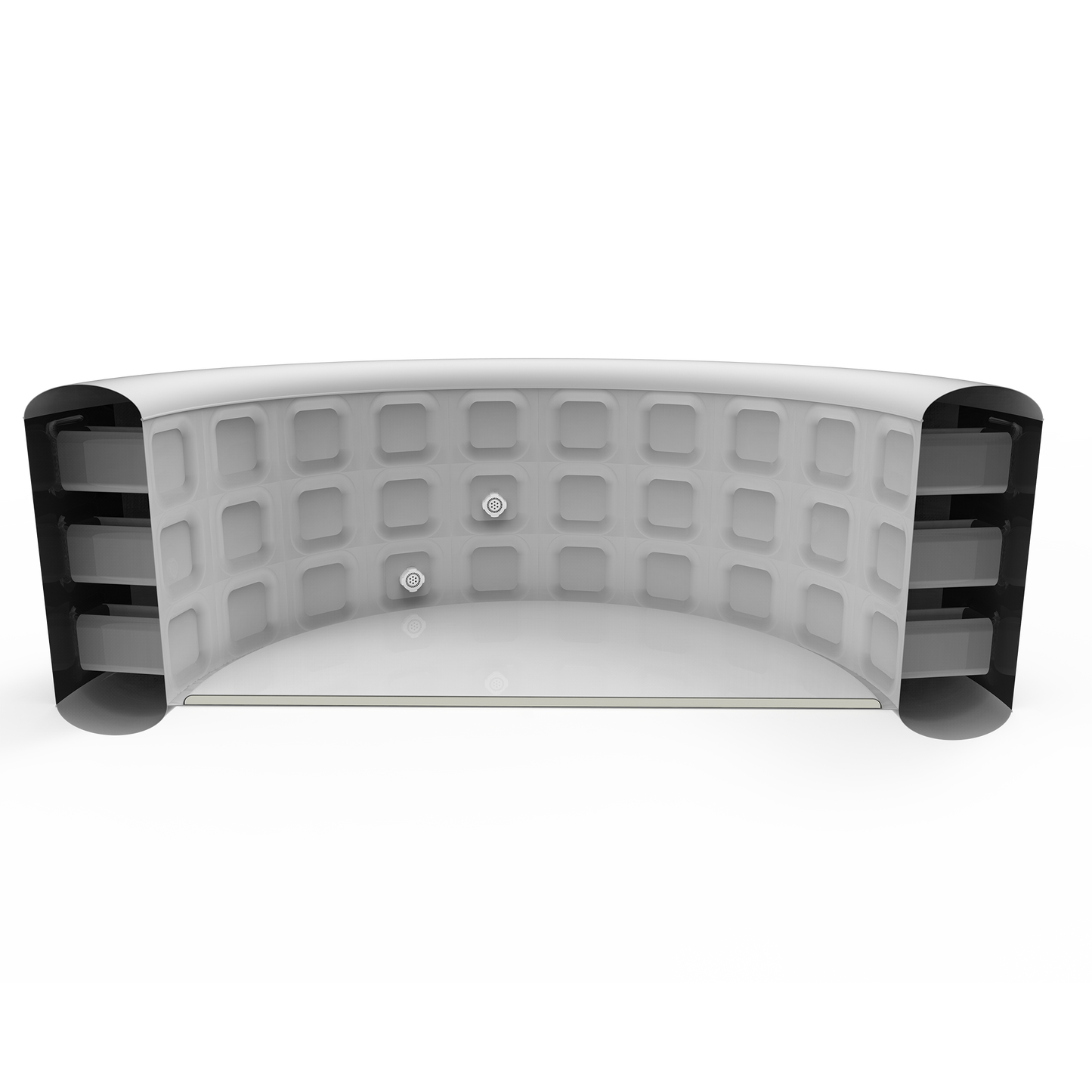 2024 Grand Rapids Inflatable 110-Jet - 3 Speed - 4-Person Hot Tub with LED Light