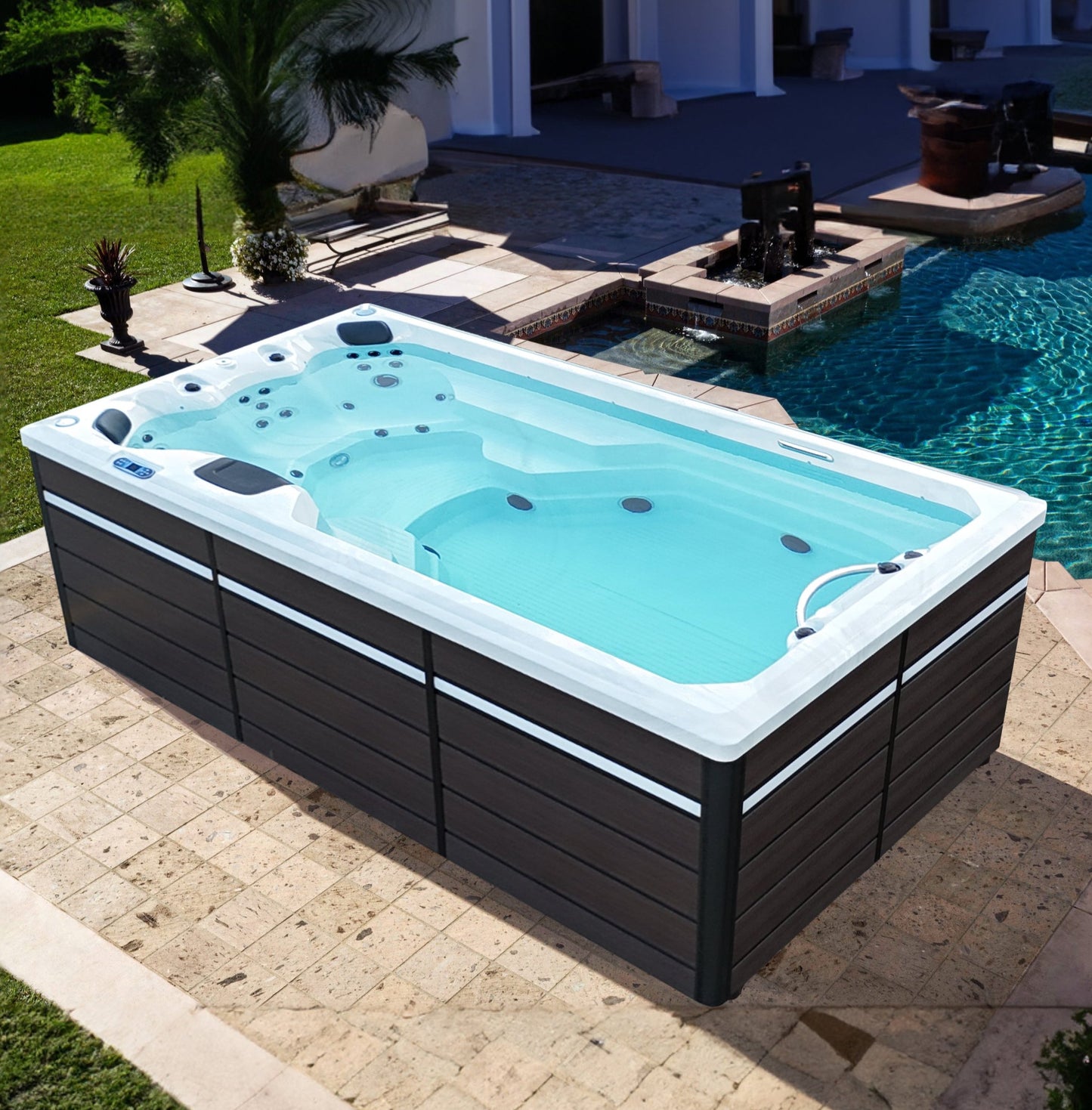 13ft Swim Spa 15HP-Jet, 3-Person - St Lawrence XSport