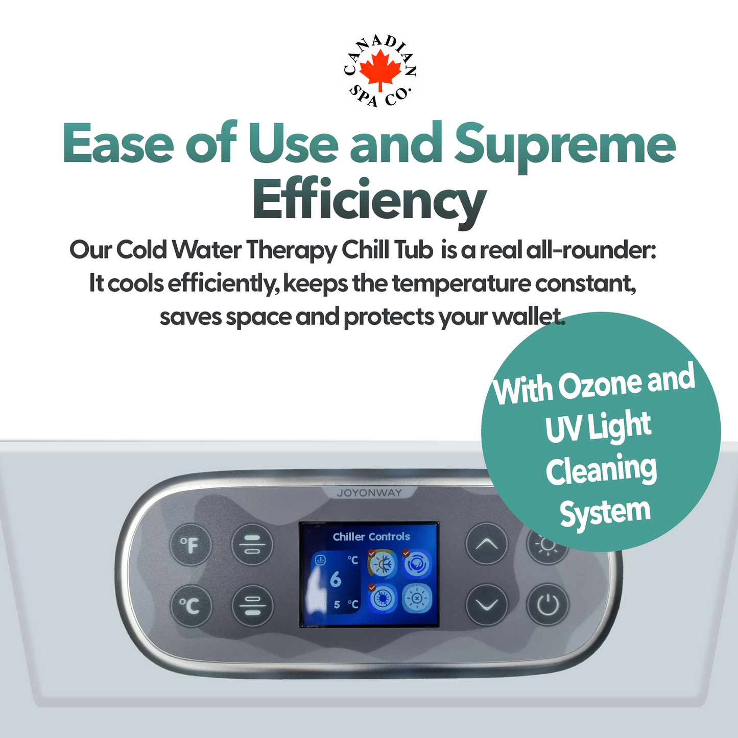 Chill Therapy Tub - Fill, plug in, and experience it