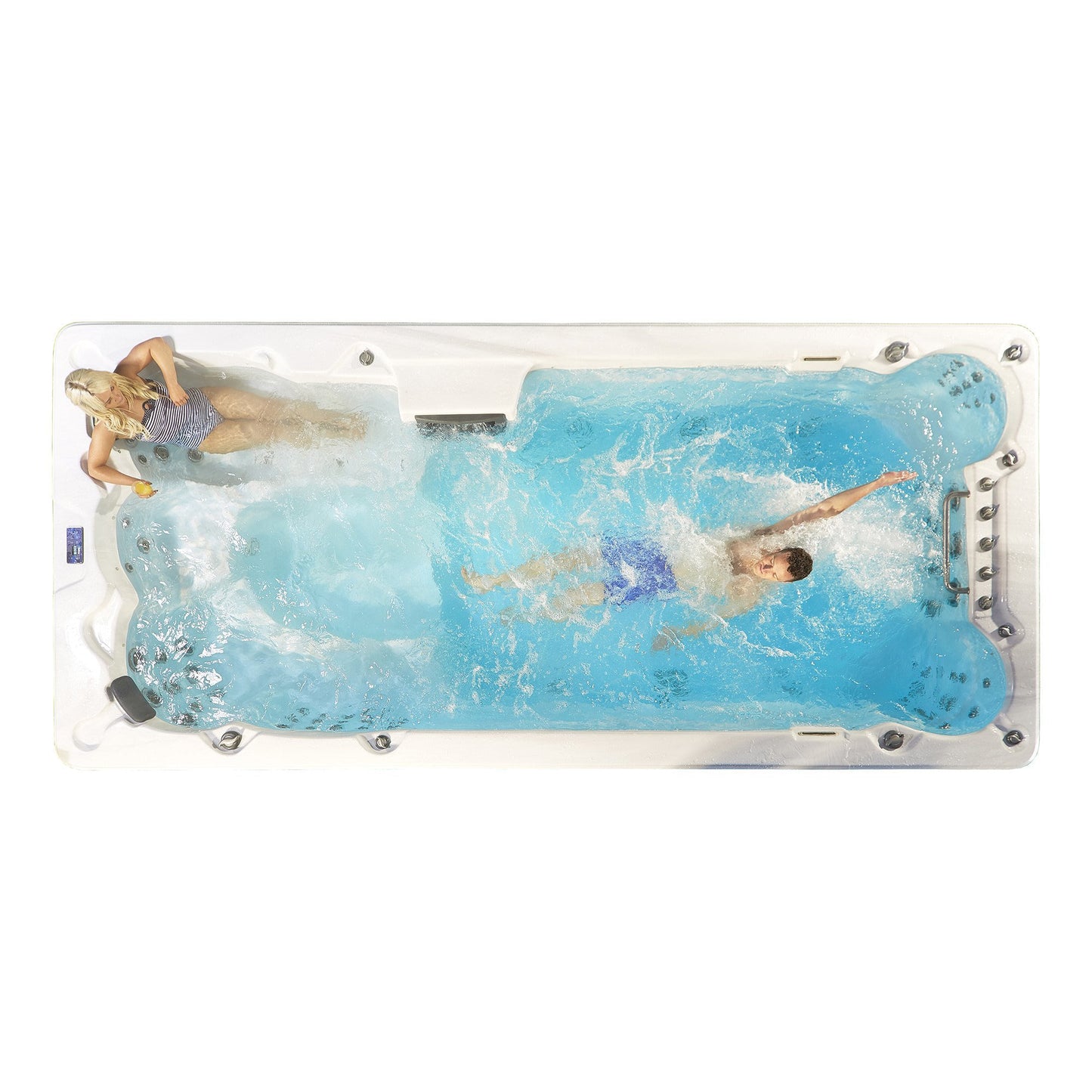 Canadian Spa Company_KS-10005_St Lawrence 16’_73 Jet_Swim Spa_Blackout Insulation_UV Light Water Care