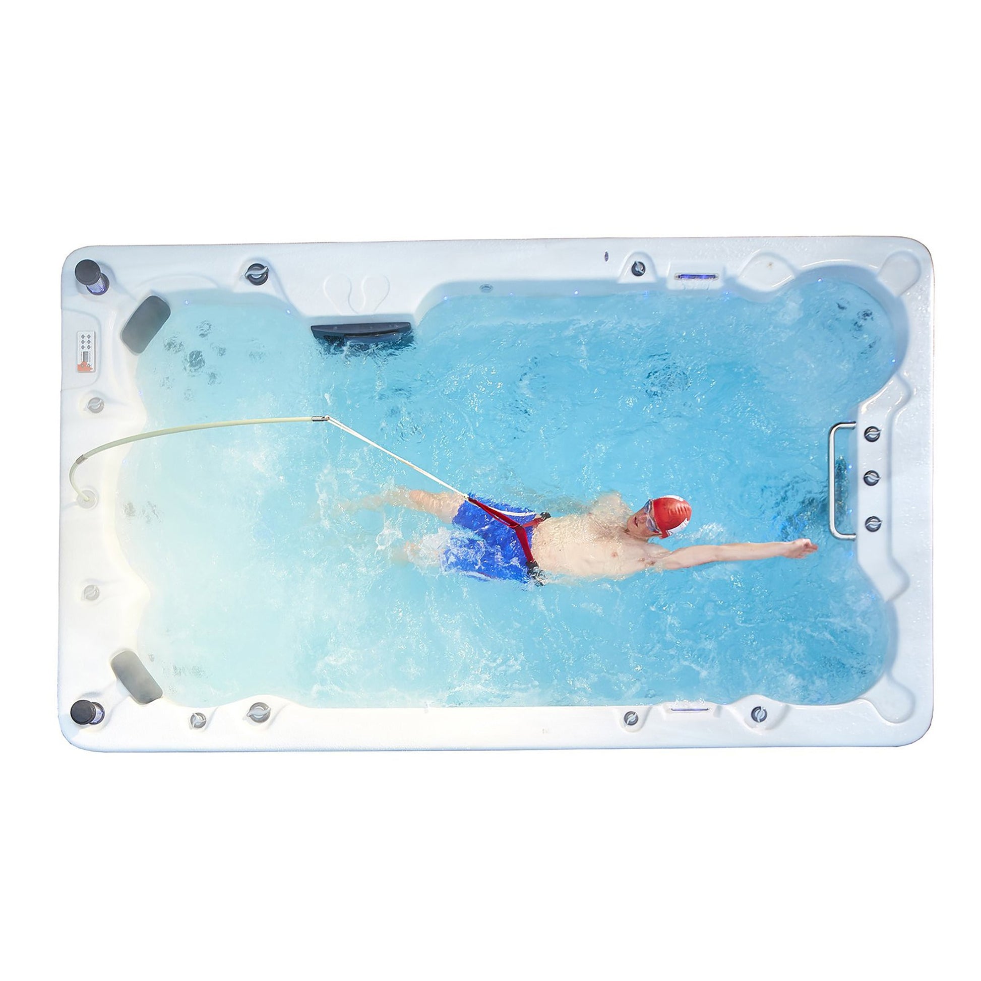 Canadian Spa Company_KS-10004_St Lawrence 13’_73 Jet_Swim Spa_Blackout Insulation_UV Light Water Care