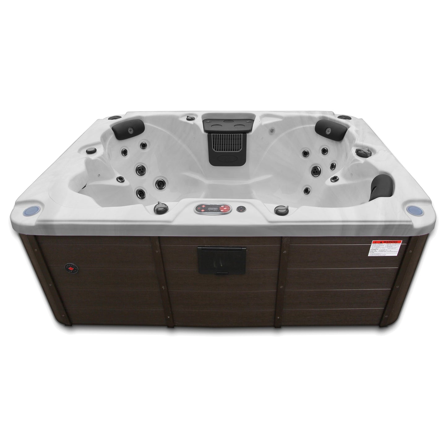 Canadian Spa Company_KH-10037_Calgary_Rectangular_Plug_&_Play_4-Person_24 -Jet Hot Tub_Blackout Insulation_UV Light Water Care