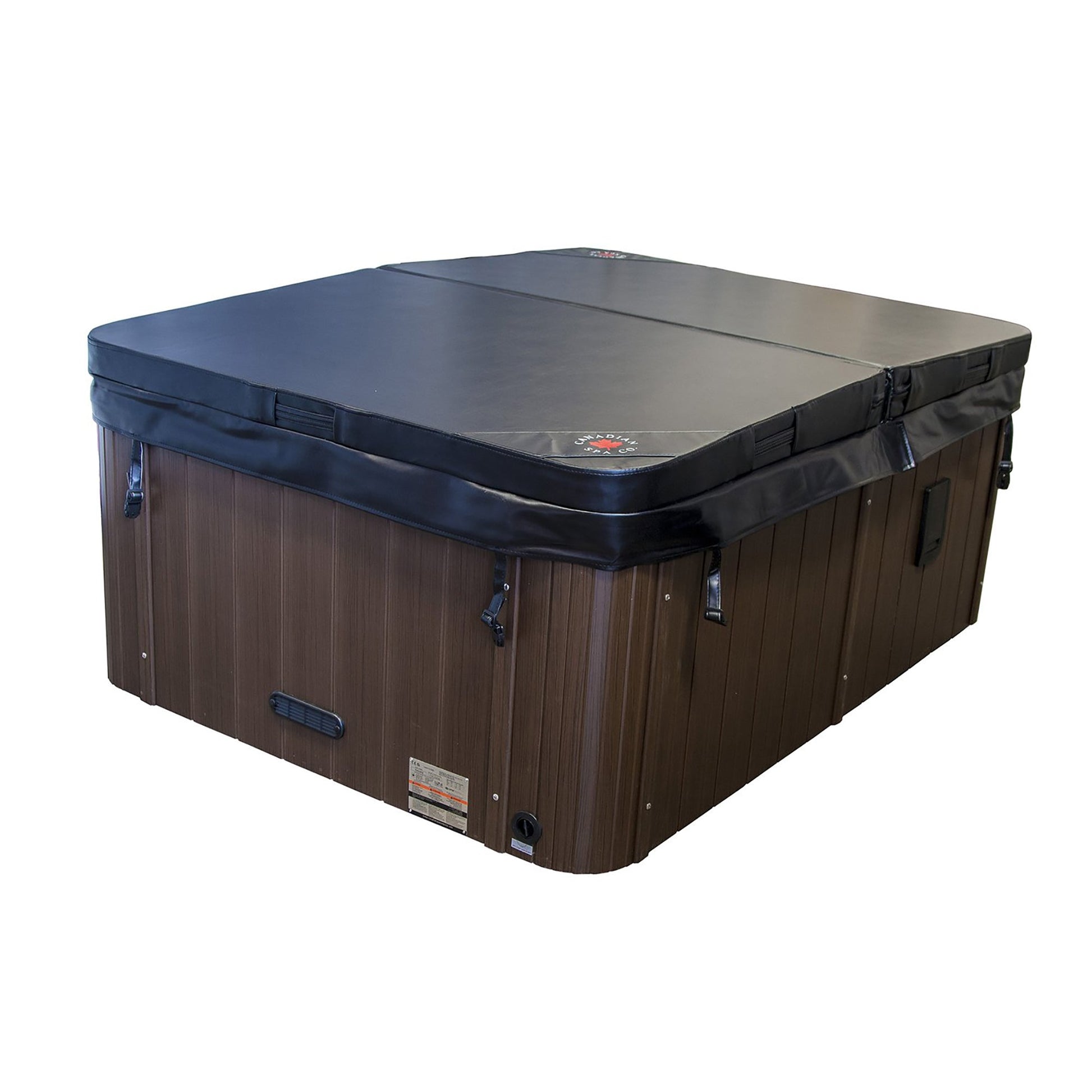 Canadian Spa Company_KH-10041_Kelowna_Rectangular_Plug_&_Play_4-Person_2 Lounge_2 Seat_21-Jet Hot Tub_Blackout Insulation_UV Light Water Care